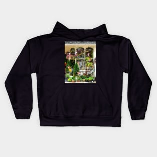 Strasburg PA - Flower Shop With Birdhouse Kids Hoodie